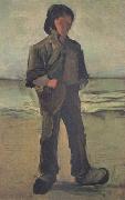 Vincent Van Gogh Fisherman on the Beach (nn04) oil painting